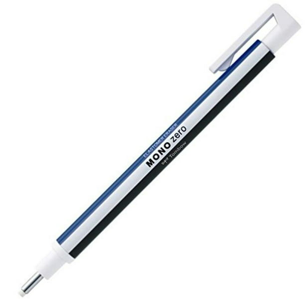 Pack of 7 Assorted Tombow Mono Zero EH-KUR Round Tip Eraser Pens